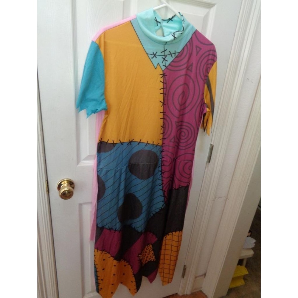 Sally NBC Disney's Nightmare Before Christmas Costume Dress L 12-14